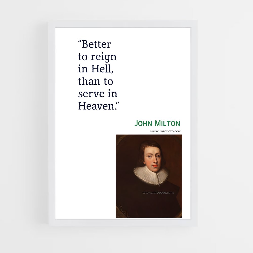 ap-john milton-4 cadre Blanc