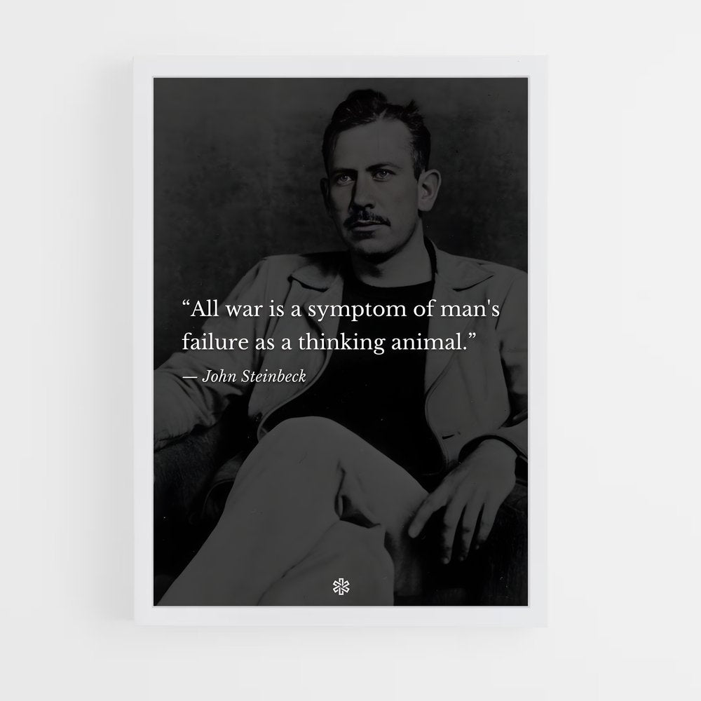 ap-john steinbeck-1 cadre Blanc