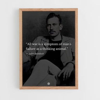 ap-john steinbeck-1 cadre Bois clair
