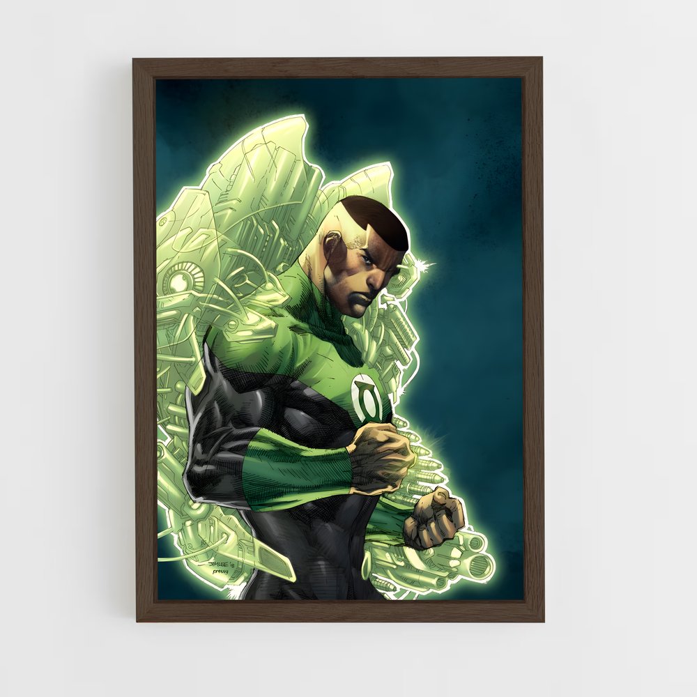 ap-john stewart-11 cadre Bois foncé