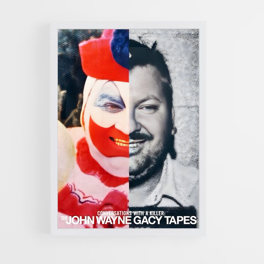 ap-john wayne gacy-2 cadre Blanc