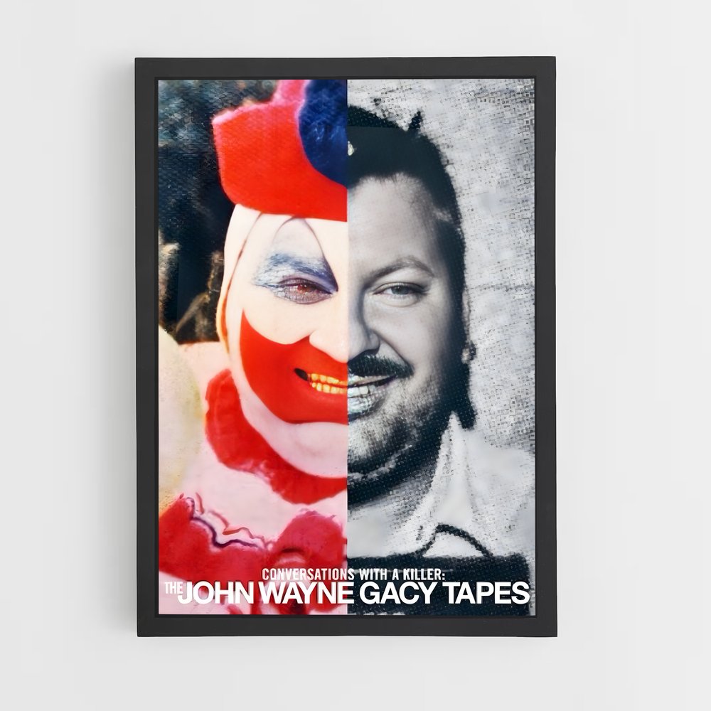 ap-john wayne gacy-2 cadre Noir