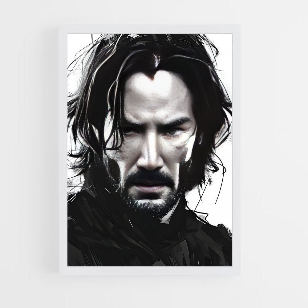 ap-john wick-8 cadre Blanc