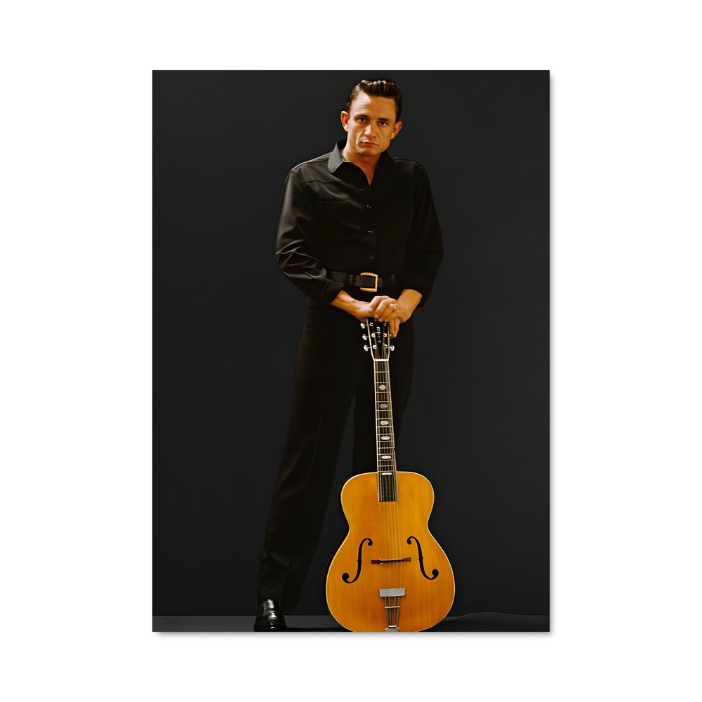 Poster Johnny en Noir