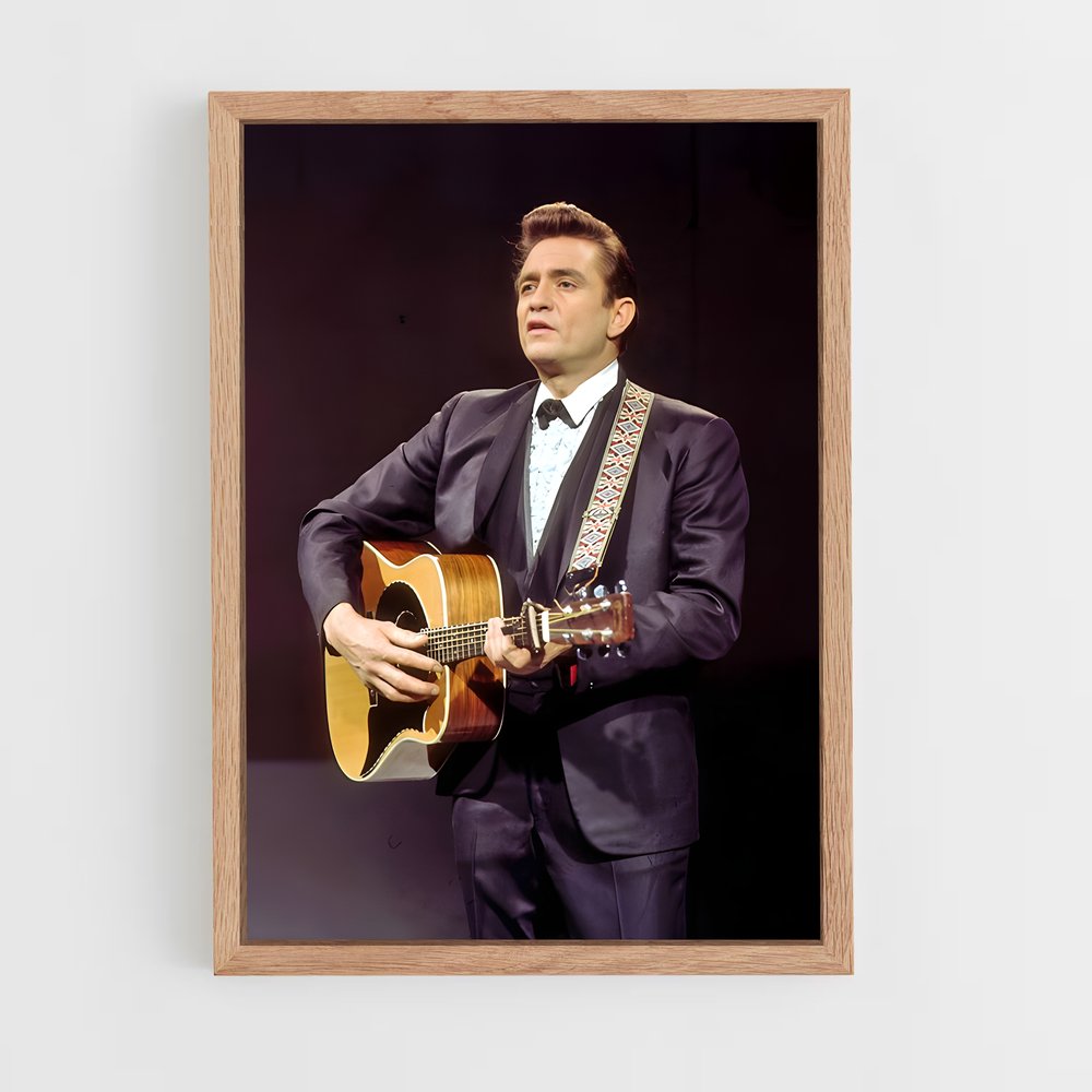 ap-johnny cash-3 cadre Bois clair