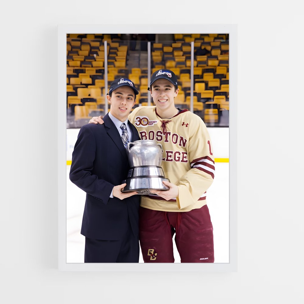 ap-johnny gaudreau-6 cadre Blanc