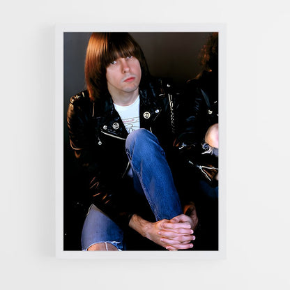 ap-johnny ramone-6 cadre Blanc