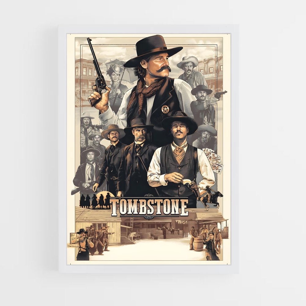 ap-johnny ringo-1 cadre Blanc