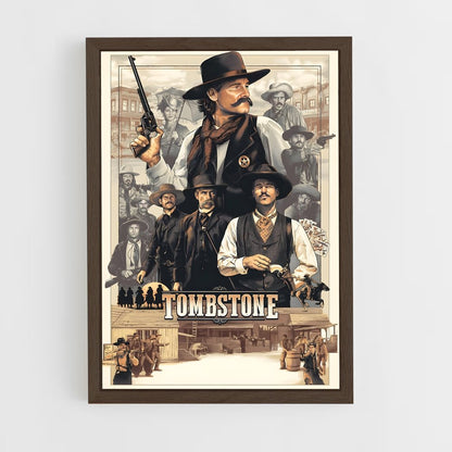 ap-johnny ringo-1 cadre Bois foncé