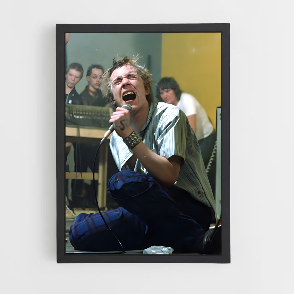 ap-johnny rotten-2 cadre Noir