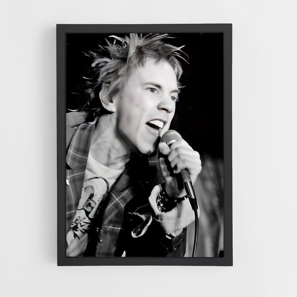 ap-johnny rotten-4 cadre Noir