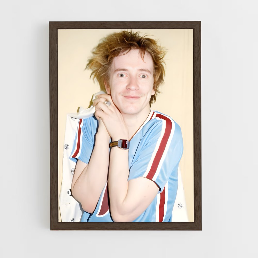 ap-johnny rotten-5 cadre Bois foncé