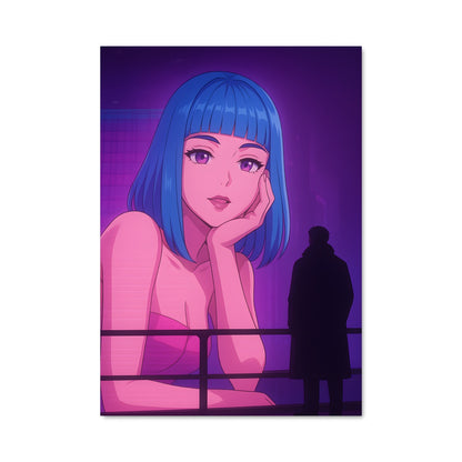 Poster Blue Neon Dreams