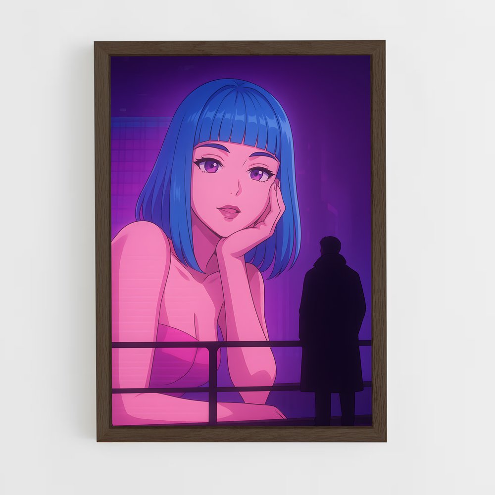 ap-joi blade runner-4 cadre Bois foncé