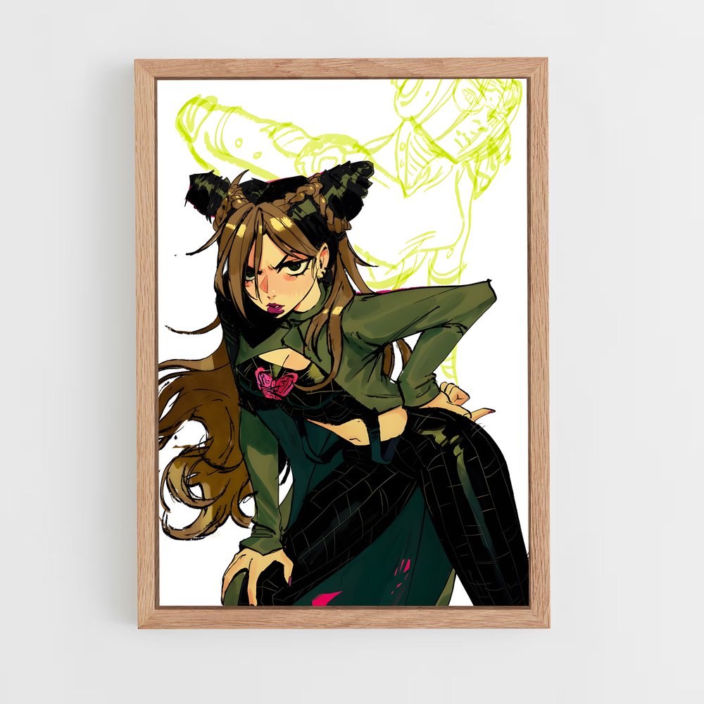ap-jolyne cujoh-7 cadre Bois clair