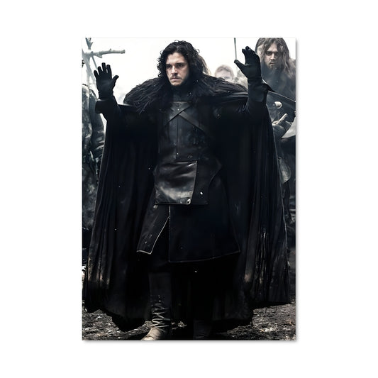 Poster Jon Snow dans la Tempête