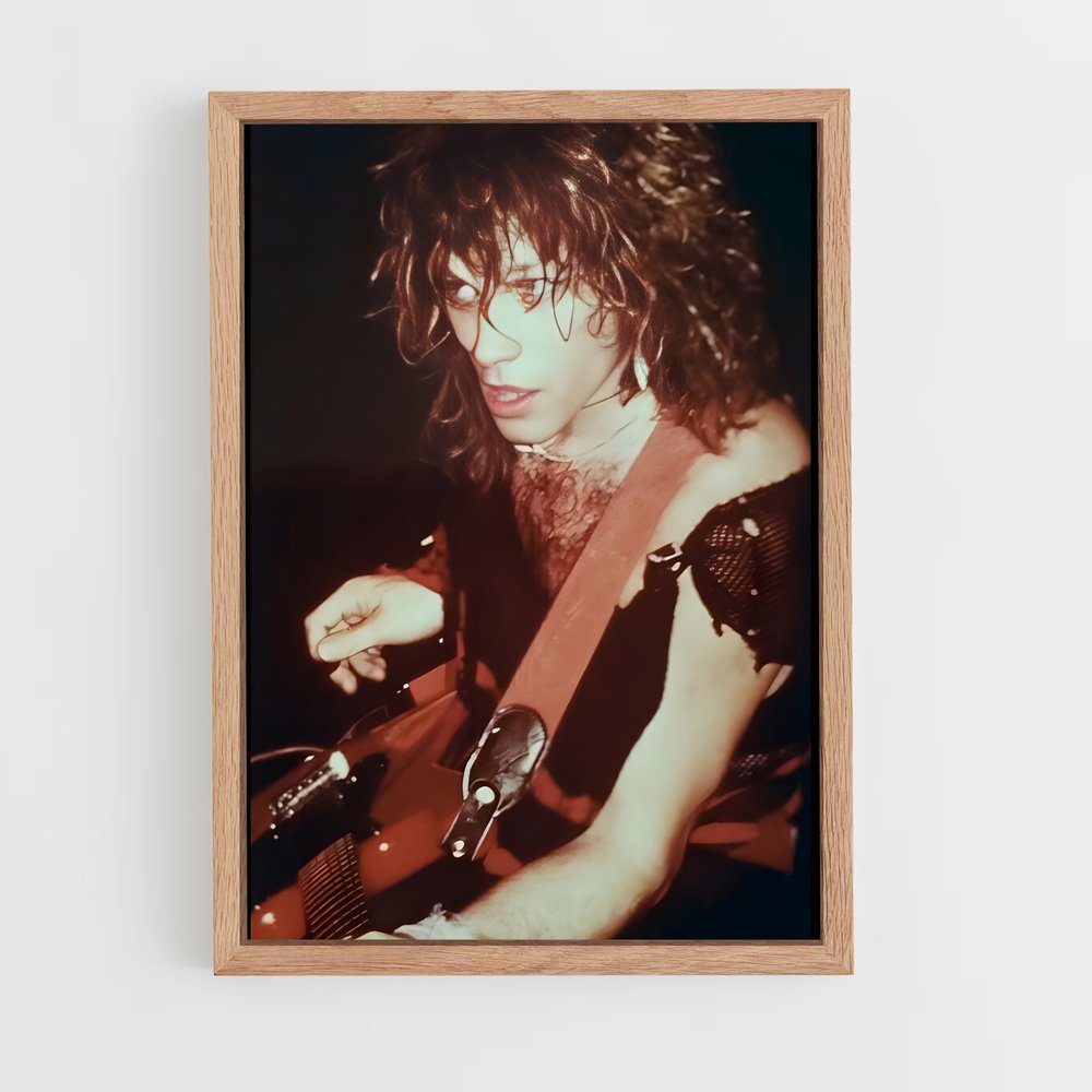 ap-jon bon jovi-1 cadre Bois clair