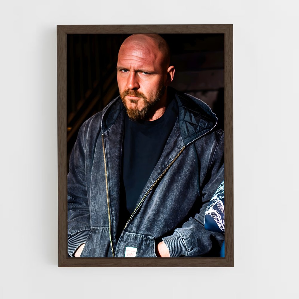 ap-jon moxley-3 cadre Bois foncé