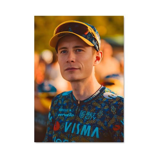 Poster Vingegaard en Bleu