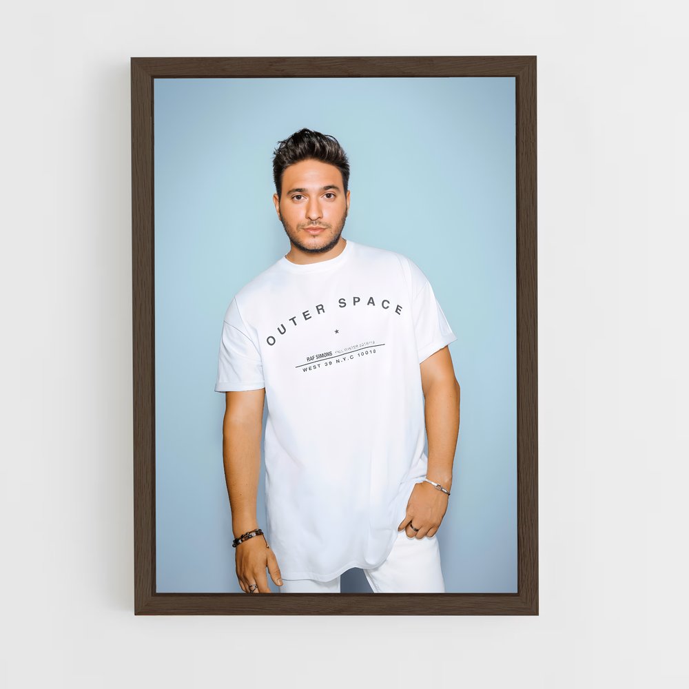 ap-jonas blue-2 cadre Bois foncé
