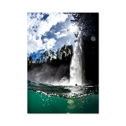 Poster Cascades Émeraude