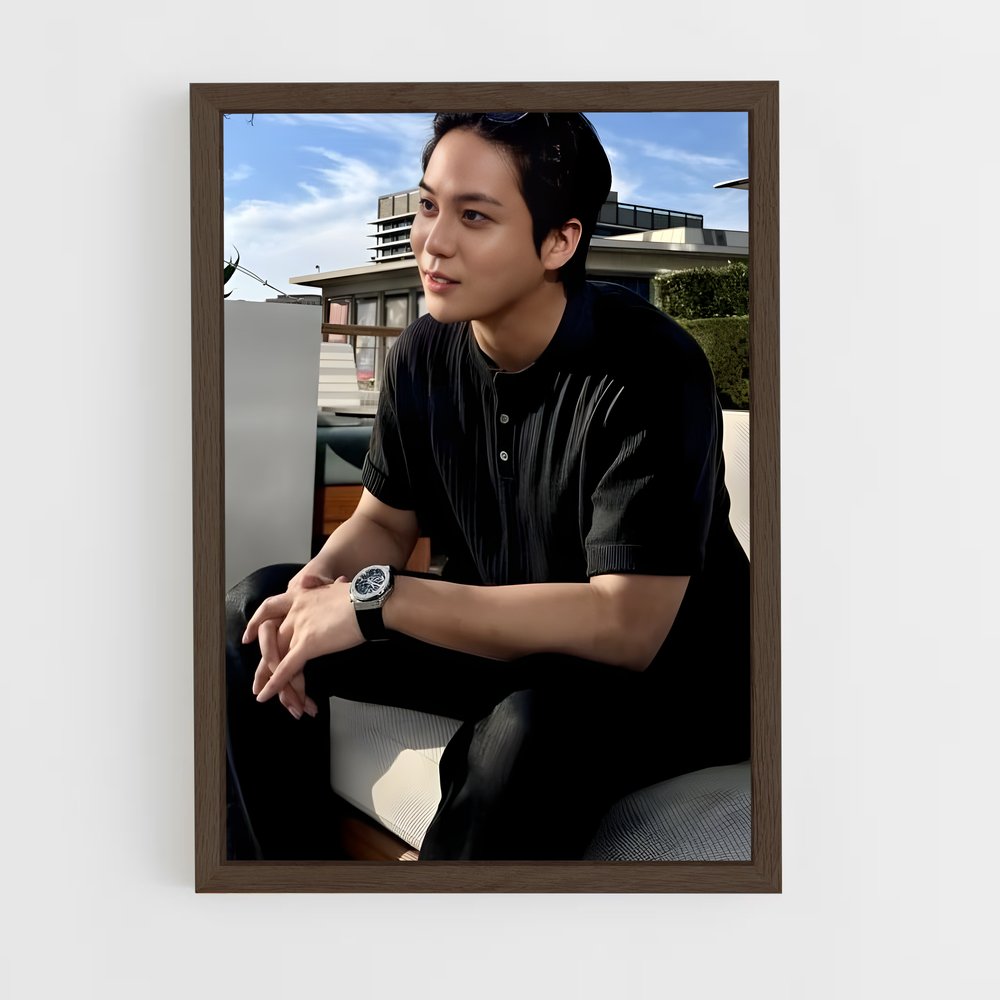 ap-jongho-5 cadre Bois foncé