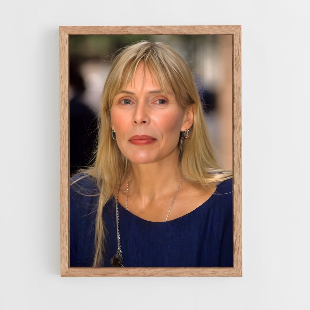 ap-joni mitchell-2 cadre Bois clair
