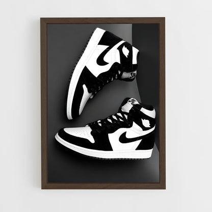 ap-jordan 1-1 cadre Bois foncé