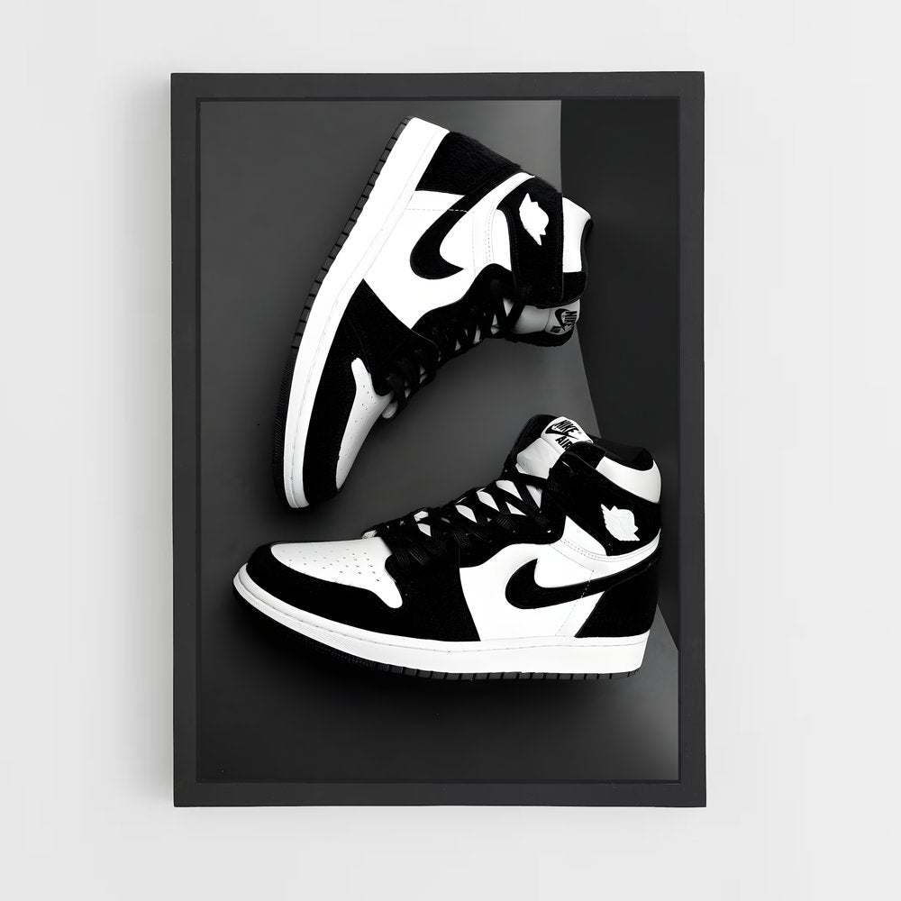 ap-jordan 1-1 cadre Noir