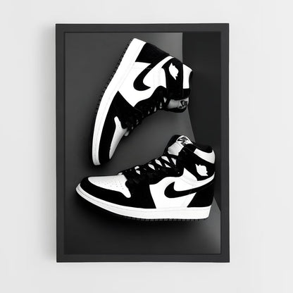 ap-jordan 1-1 cadre Noir