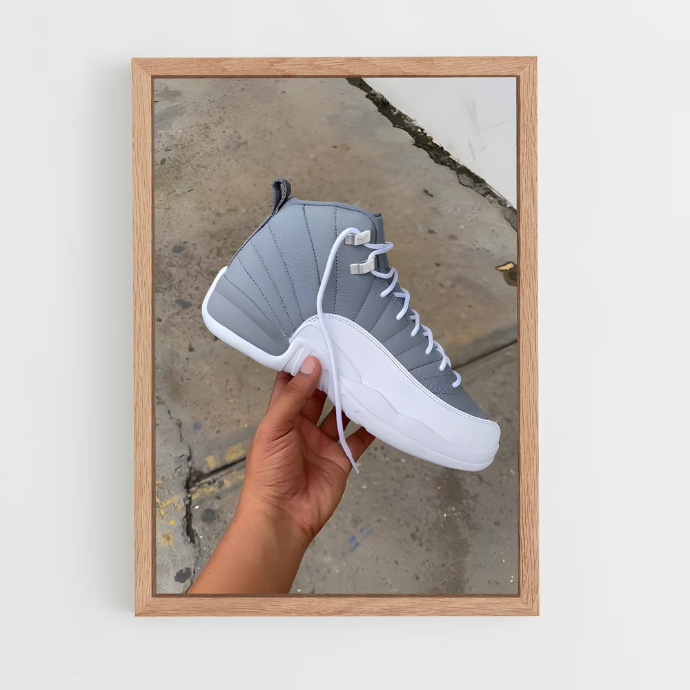 ap-jordan 12-1 cadre Bois clair