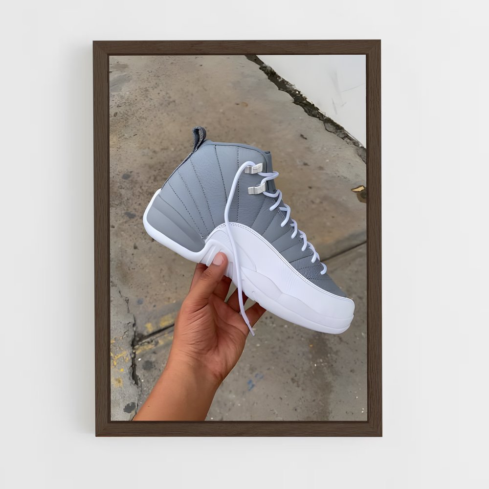 ap-jordan 12-1 cadre Bois foncé