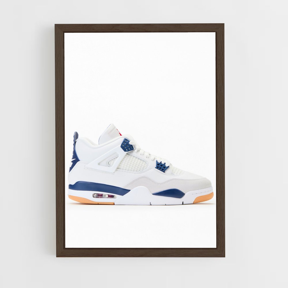 ap-jordan 4-1 cadre Bois foncé