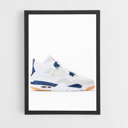 ap-jordan 4-1 cadre Noir