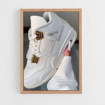 ap-jordan 4-3 cadre Bois clair