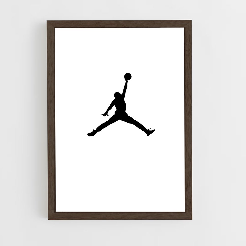 ap-jordan brand-1 cadre Bois foncé