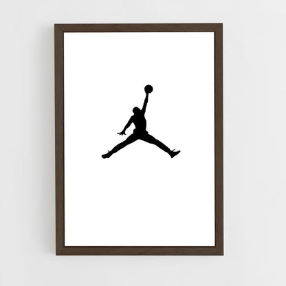 ap-jordan brand-1 cadre Bois foncé