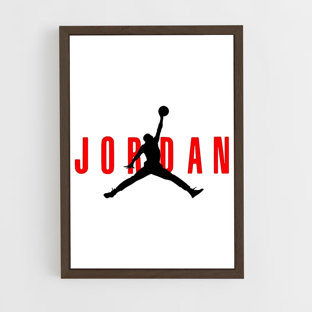 ap-jordan brand-2 cadre Bois foncé