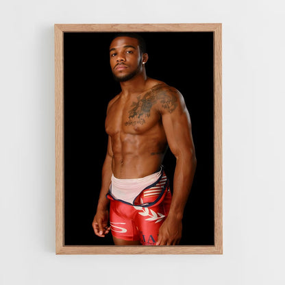 ap-jordan burroughs-1 cadre Bois clair