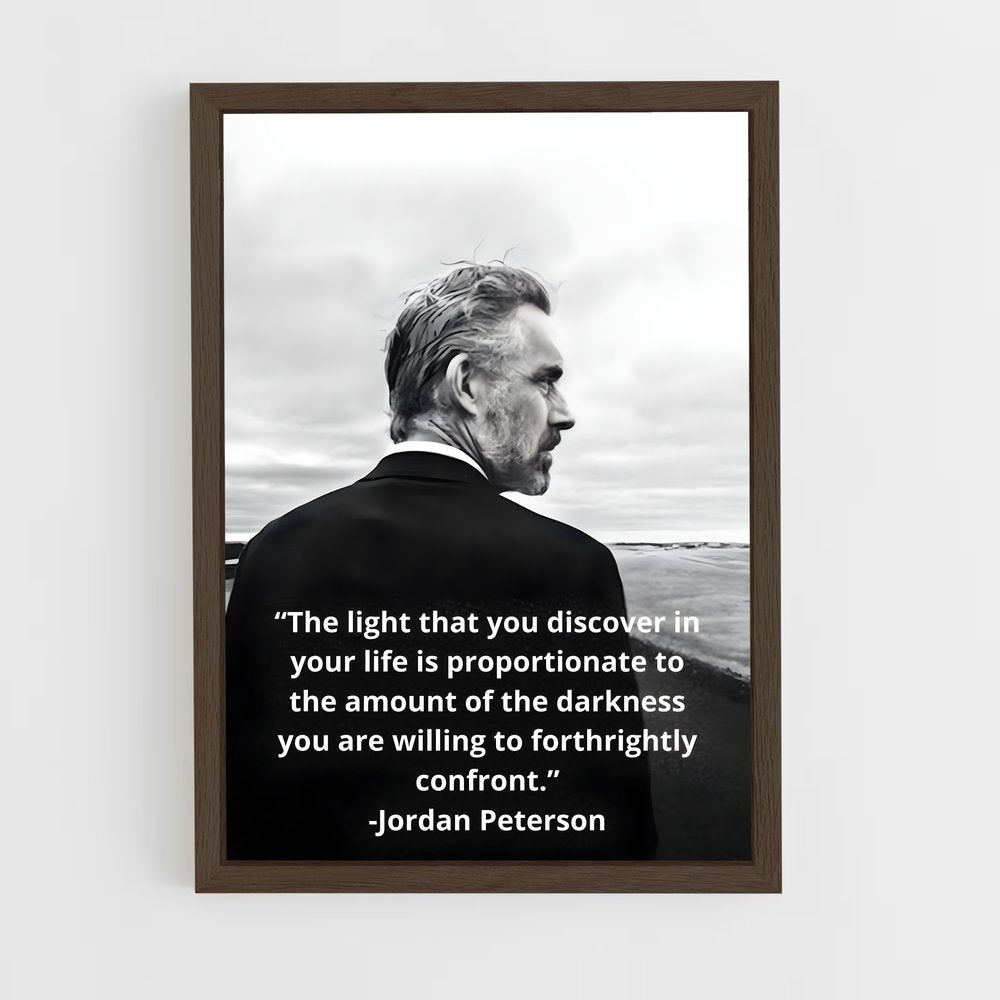 ap-jordan peterson-3 cadre Bois foncé