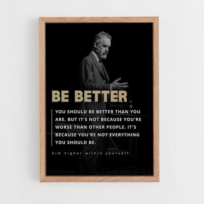 ap-jordan peterson-5 cadre Bois clair