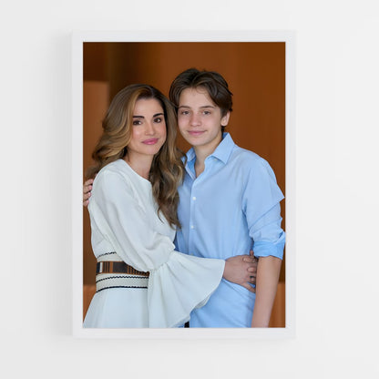 ap-jordanian royal family-2 cadre Blanc