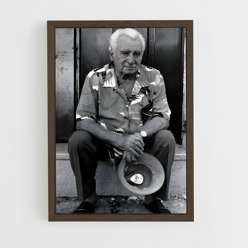 ap-jorge amado-1 cadre Bois foncé