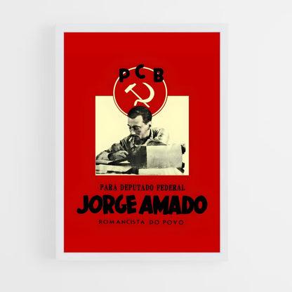 ap-jorge amado-9 cadre Blanc