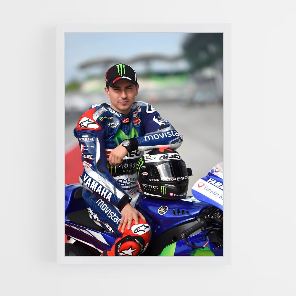 ap-jorge lorenzo-1 cadre Blanc