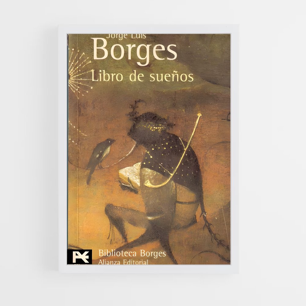 ap-jorge luis borges-8 cadre Blanc