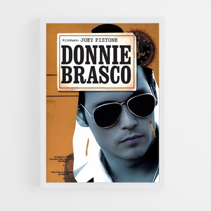 ap-joseph pistone donnie brasco-1 cadre Blanc