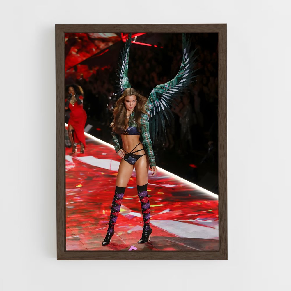 ap-josephine skriver-2 cadre Bois foncé