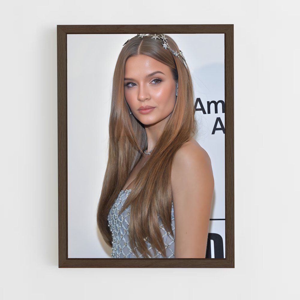 ap-josephine skriver-5 cadre Bois foncé