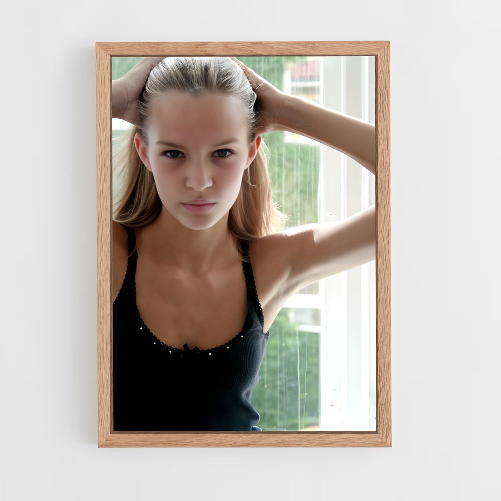 ap-josephine skriver-8 cadre Bois clair